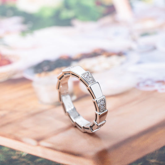 SERPENTI RING SILVER 3MM