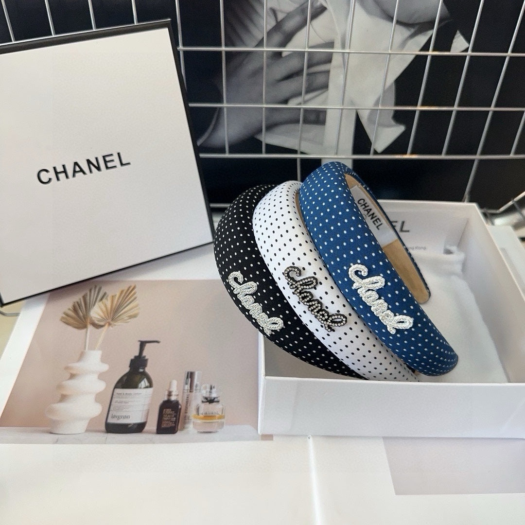 WHITE FABRIC HAIRBAND 423657