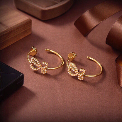 LOEW GOLD HOOP EARRINGS