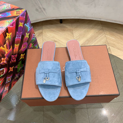 LP SUMMER CHARMS SANDALS SAPPHIRE SUEDE