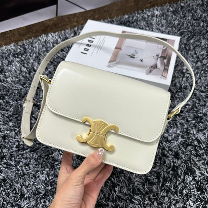 TRIPHOME TEEN 18 WHITE COWHIDE LEATHER
