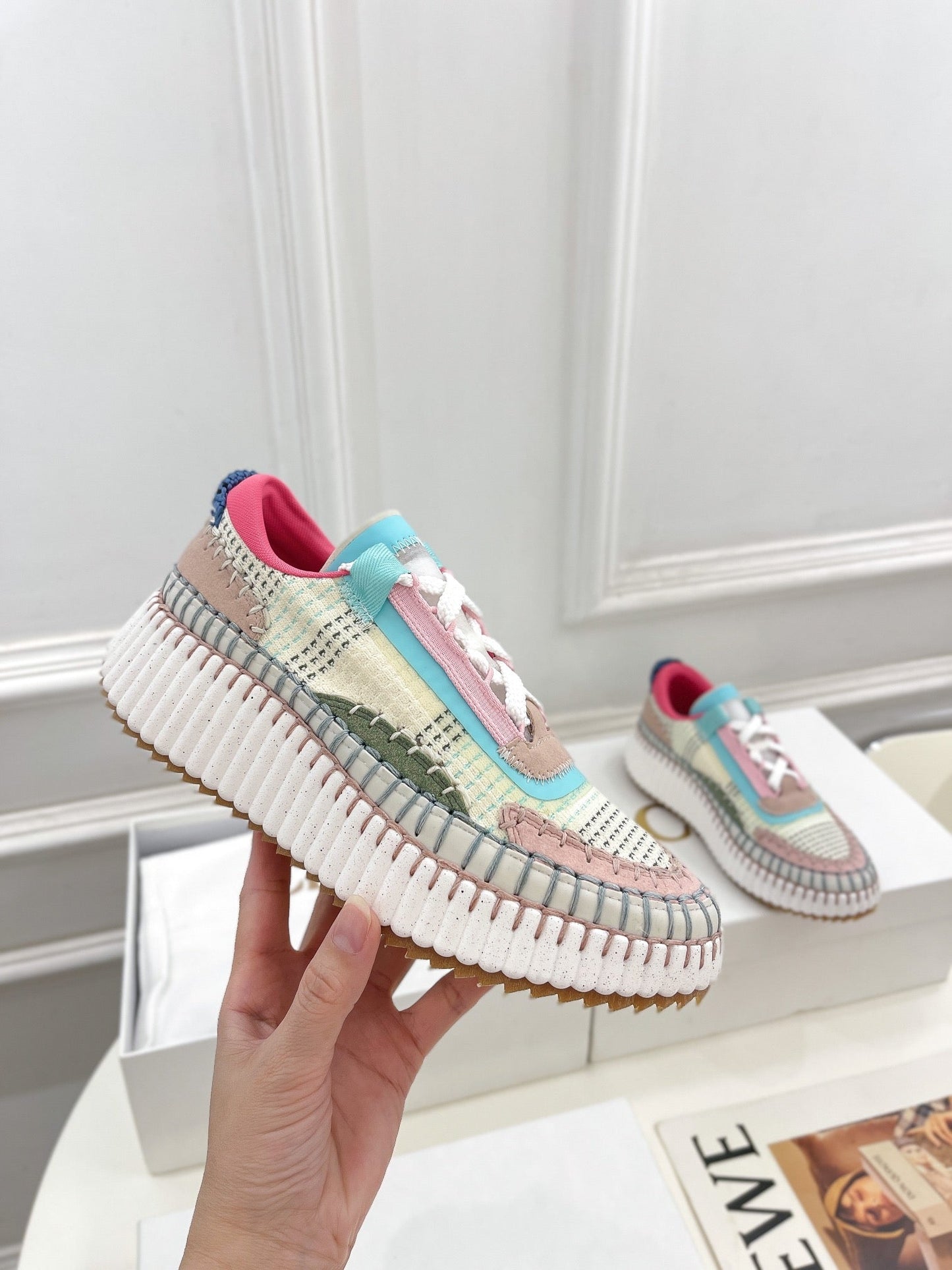 NAMA SNEAKER IN COLORFUL SPECIAL FABRIC