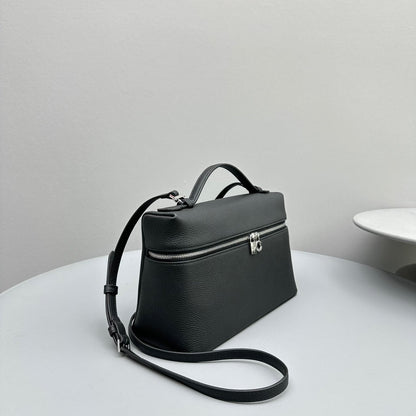 Extra Pocket L27 Black Cowhide Shw