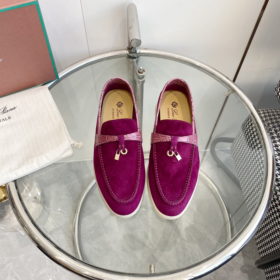 LP SUMMER CHARMS WALK LOAFERS VIOLET SUEDE