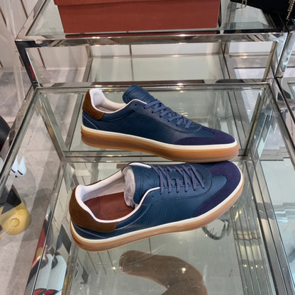 LP TENNIS WALK SNEAKERS NAVY CALFSKIN