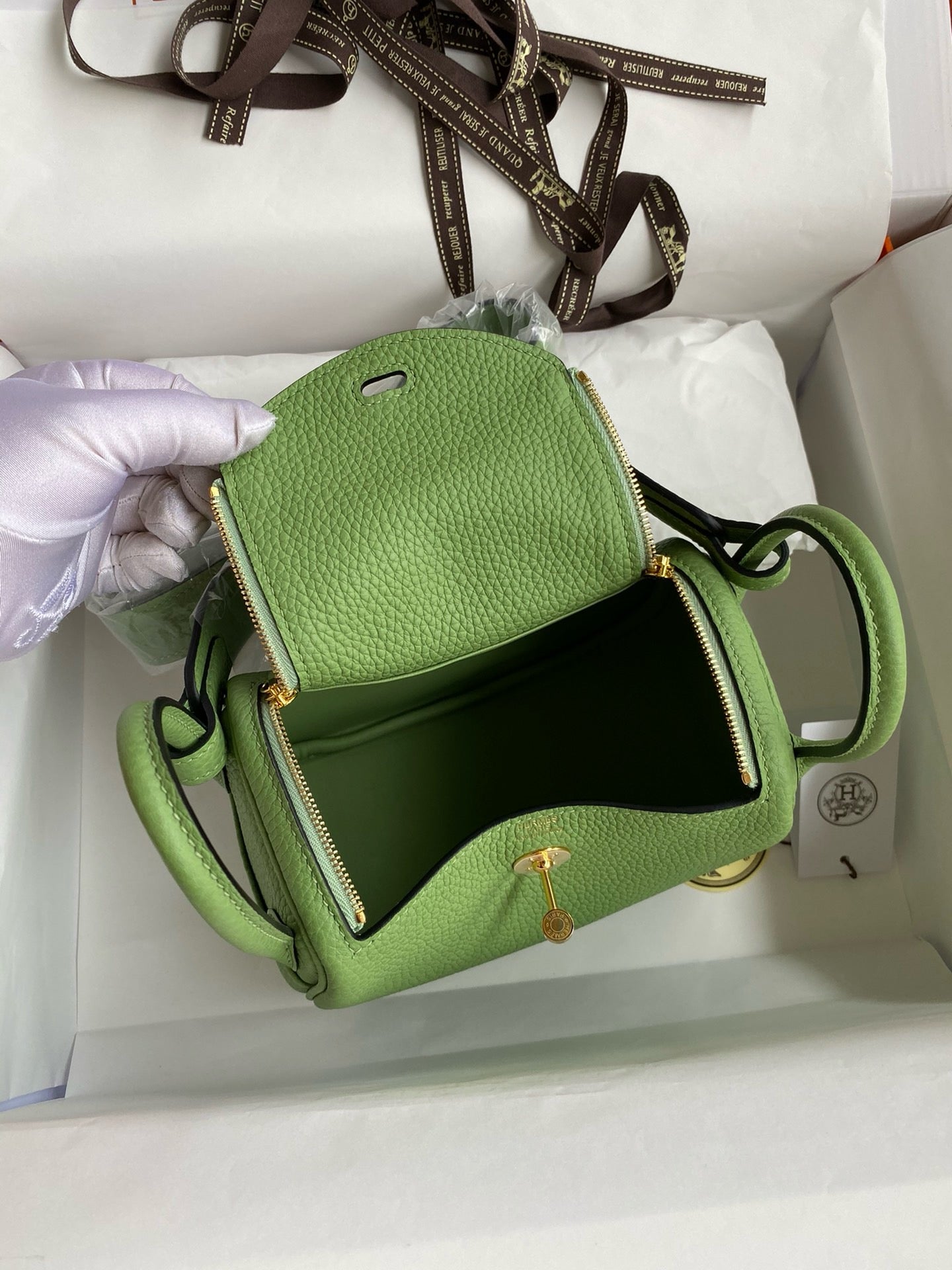 HERM Mini Lindy, 19cm, 3I, TC Skin