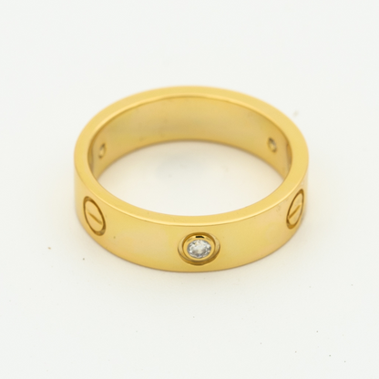 LOVE RING 5.5MM 3 DIAMONDS