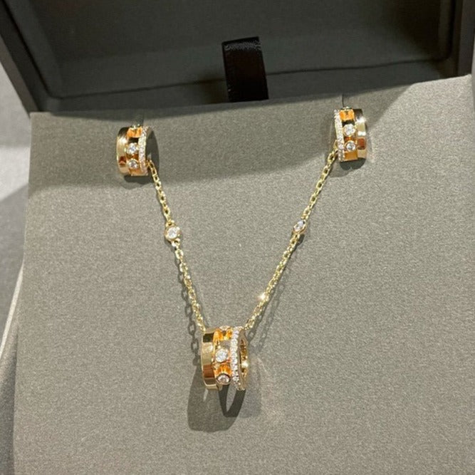 CHAIN MOVE ROMANE PEDAND NECKLACE