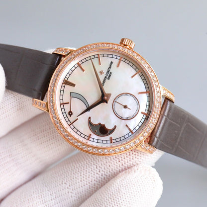 Vacheron Gray Moon Phase