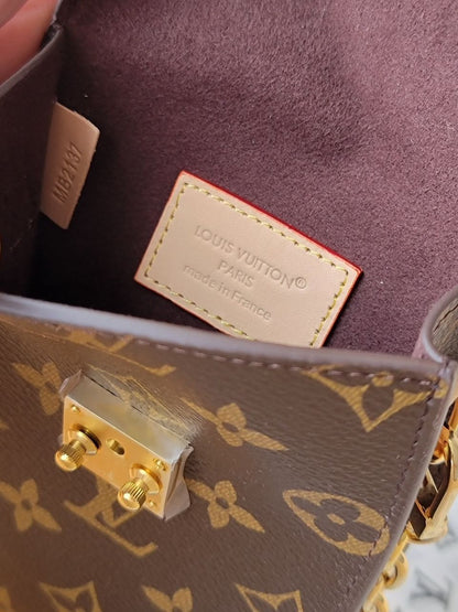 1V Monogram Phone Pouch