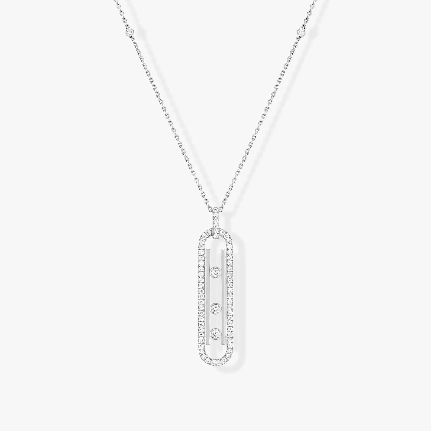 MOVE 10TH PM DIAMOND NECKLACE