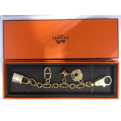 HERM Gold Breloque Olga Bag Charm
