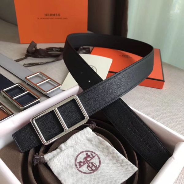 HERM Officier Belt Buckle & Black 38MM Strap