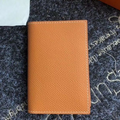 HERM MC¬≤ Euclide Card Holder In Gold Epsom Leather