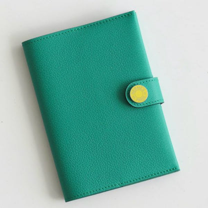 HERM R.M.S Passport Holder in Vert Verone Evercolor Calfskin