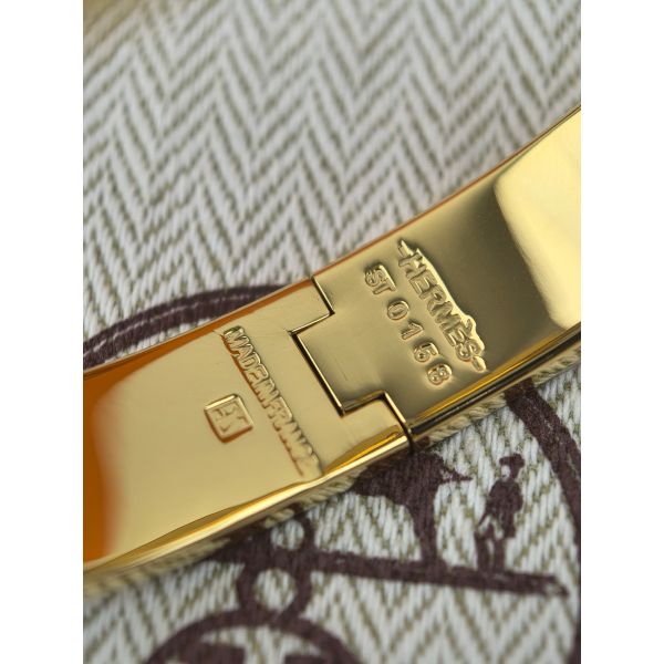 HERM Chataigne Enamel Clic H Bracelet