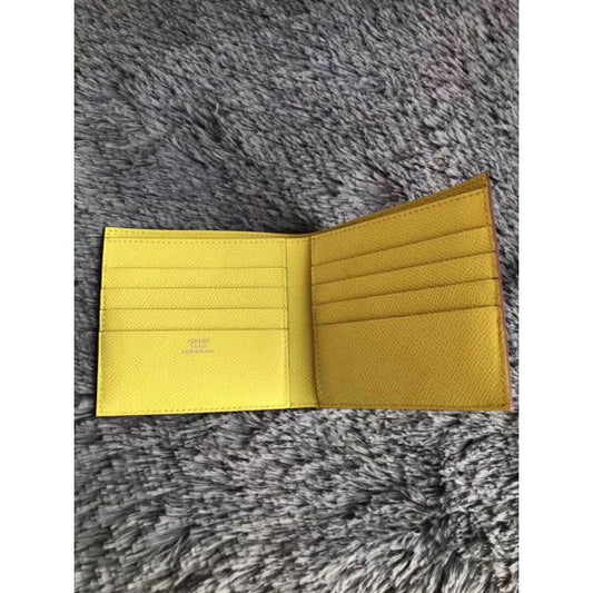 HERM Yellow MC¬≤ Copernic Compact Wallet