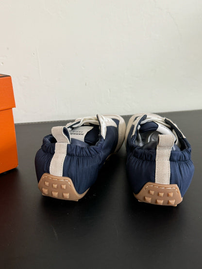 SKATEBOARD SHOES LIGHT GRAY MIX NAVY SUEDE