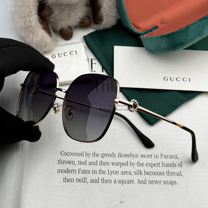 SQUARE FRAME SUNGLASSES G7639 IN METAL