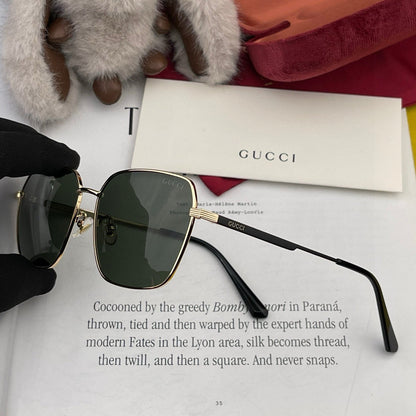 SQUARE FRAME SUNGLASSES G9862 IN METAL