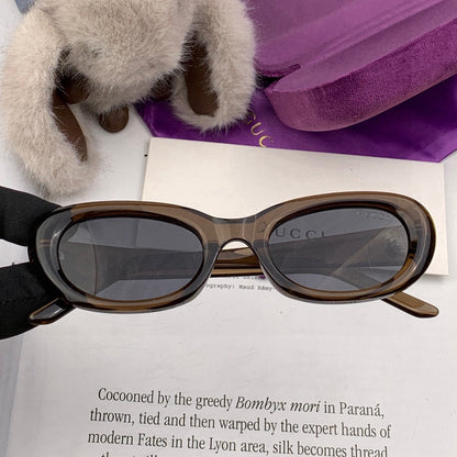 OVAL FRAME SUNGLASSES G364 IN ACETATE