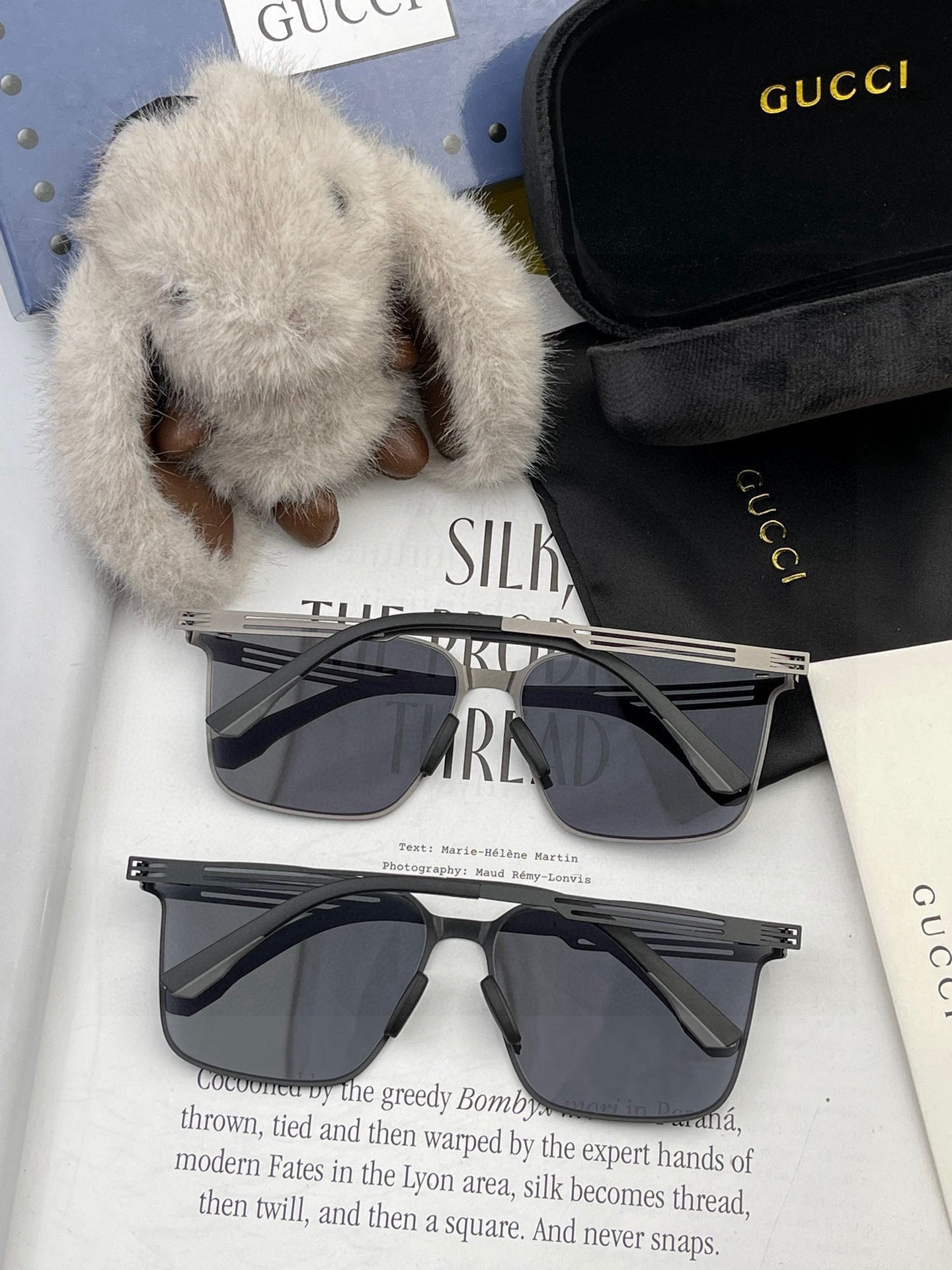 BUTTERFLY FRAME SUNGLASSES G176 IN METAL
