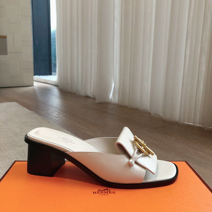 ILOT 45 SANDAL WHITE CALFSKIN