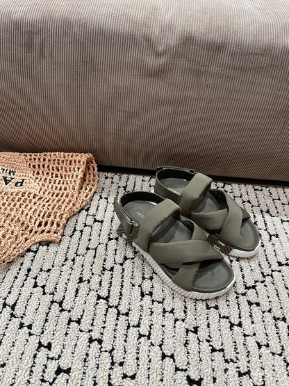 ELECTRIC SANDAL SHADOW CALFSKIN
