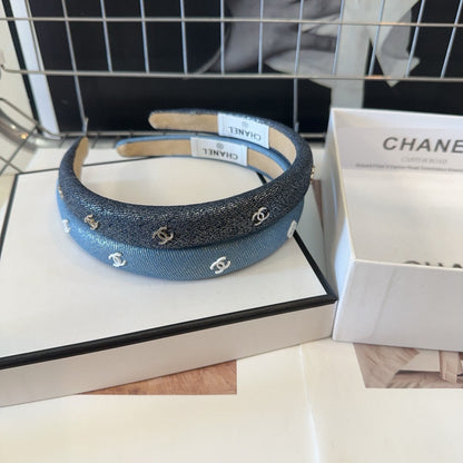 CLASSIC BLUE DENIM HAIRBAND 423665
