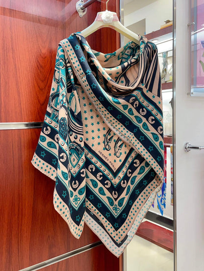 SCARF 135 CM COLORFUL 388153