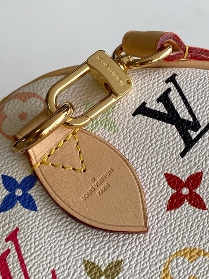 SPEEDY BANDOULIÈRE BAG 25 IN MULTICOLOR MONOGRAM CANVAS