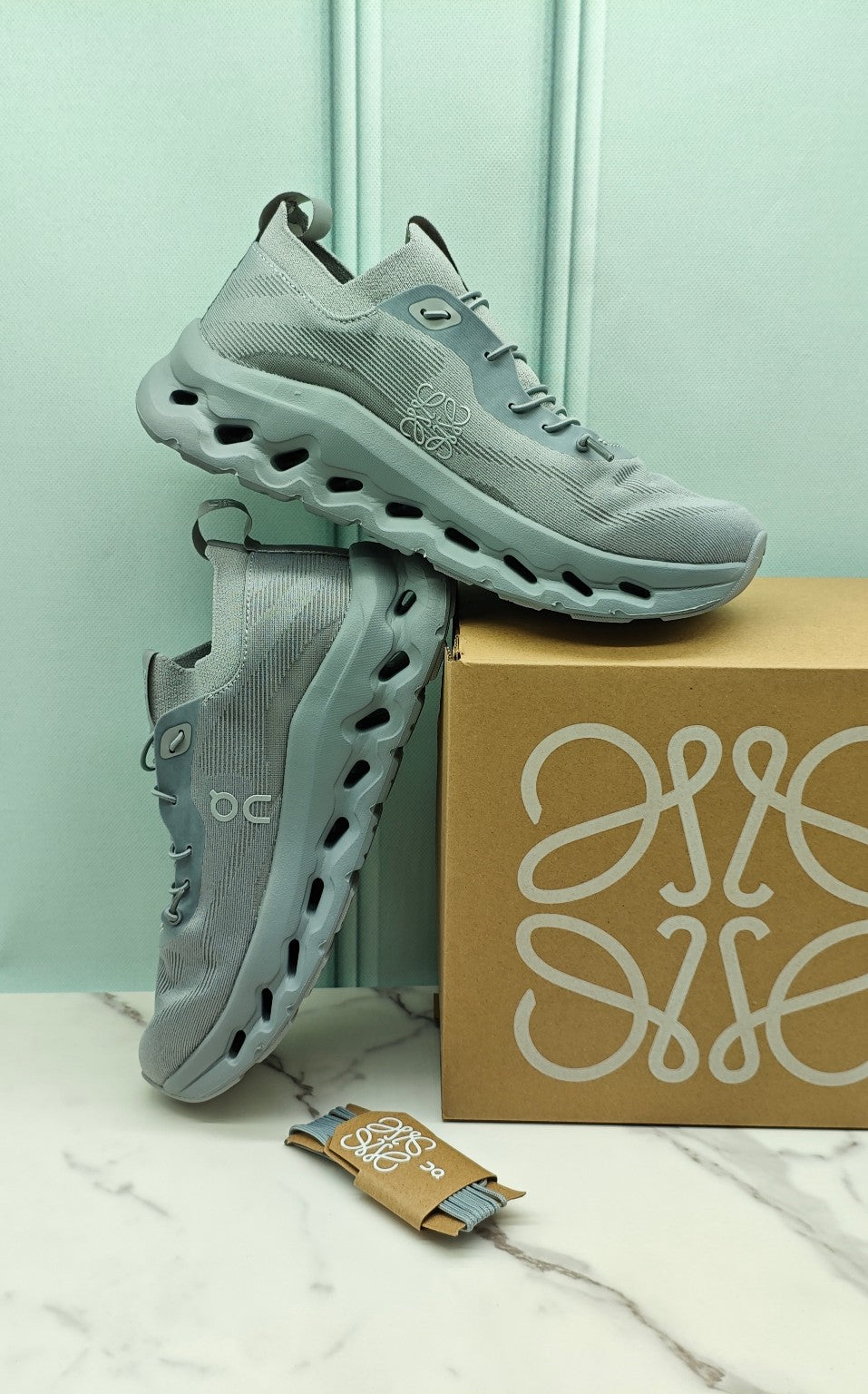 LW CLOUDTILT SNEAKER SAGE POLYESTER