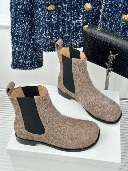LW CAMPO CHELSEA BOOT BROWN BRUSHED SUEDE