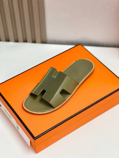 Izmir sandal Vert Toundra