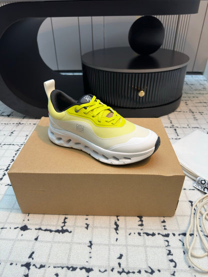 LW CLOUDTILT 2.0 SNEAKER WHITE AND LEMON POLYESTER