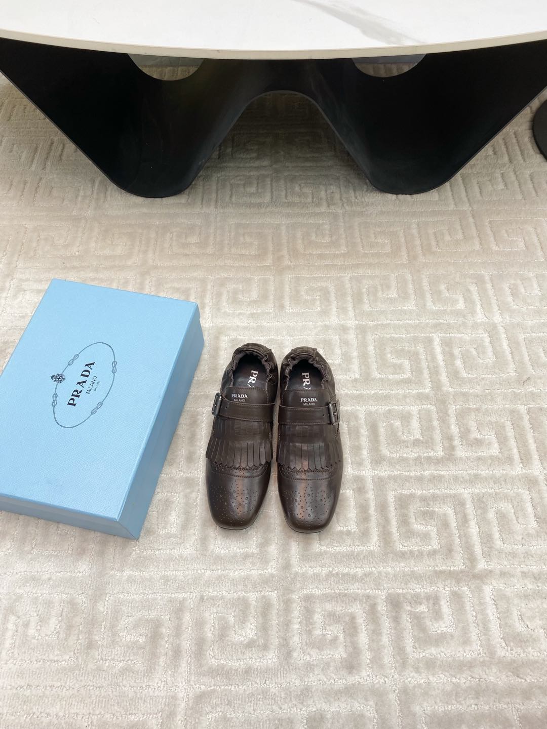 TASSEL LOAFERS IN WALNUT BROWN LAMBSKIN