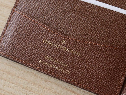 SLENDER WALLET 11 IN COLORFUL DAMIER EBENE CANVAS
