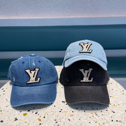 BASEBALL CAP IN CLASSIC BLUE DENIM 433085