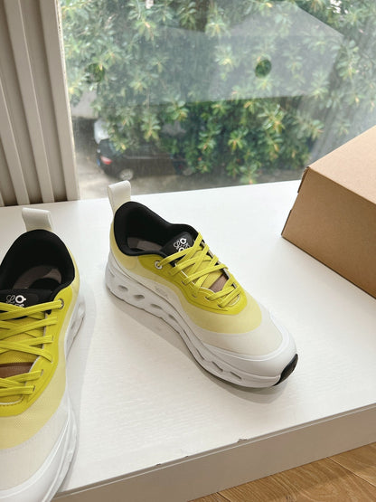 LW CLOUDTILT 2.0 SNEAKER WHITE AND YELLOW POLYESTER