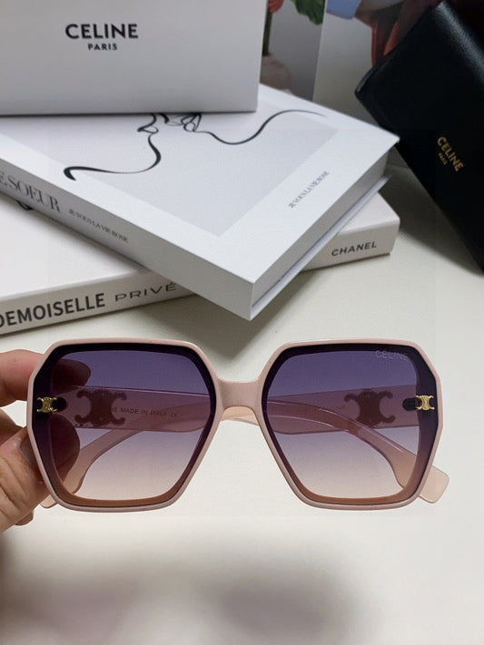 TRIOMPHE SUNGLASSES 552769 IN PINK ACETATE