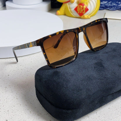 RECTANGULAR FRAME SUNGLASSES 563259 IN ACETATE