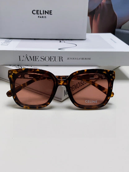 TRIOMPHE SUNGLASSES 573251 IN HAVANA ACETATE METAL LOGO