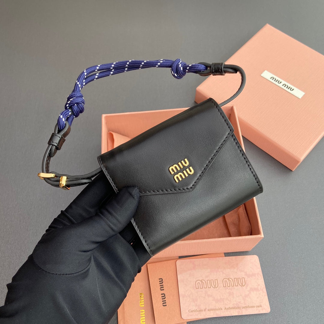 MICRO BAG 11 IN BLACK SMOOTH CALFSKIN