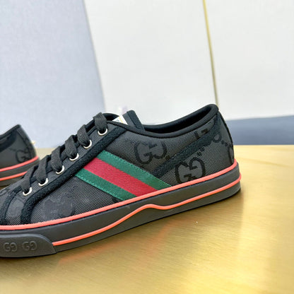 GG TENNIS 1977 TRAINER BLACK CANVAS