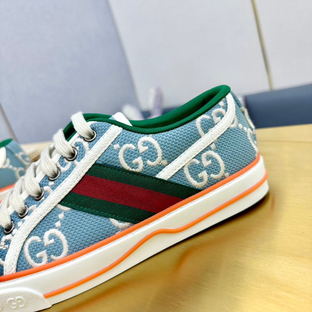 GG TENNIS 1977 TRAINER BLUE CANVAS