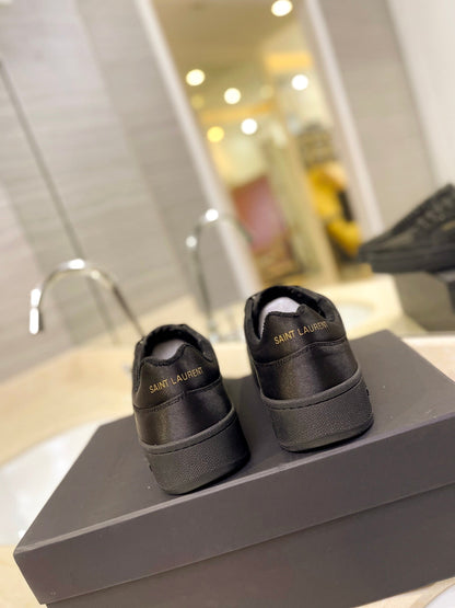 SL SL/61 SNEAKERS BLACK SATIN