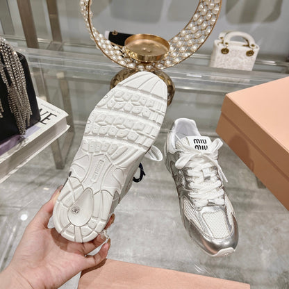 Silver Sneakers NB Cowhide