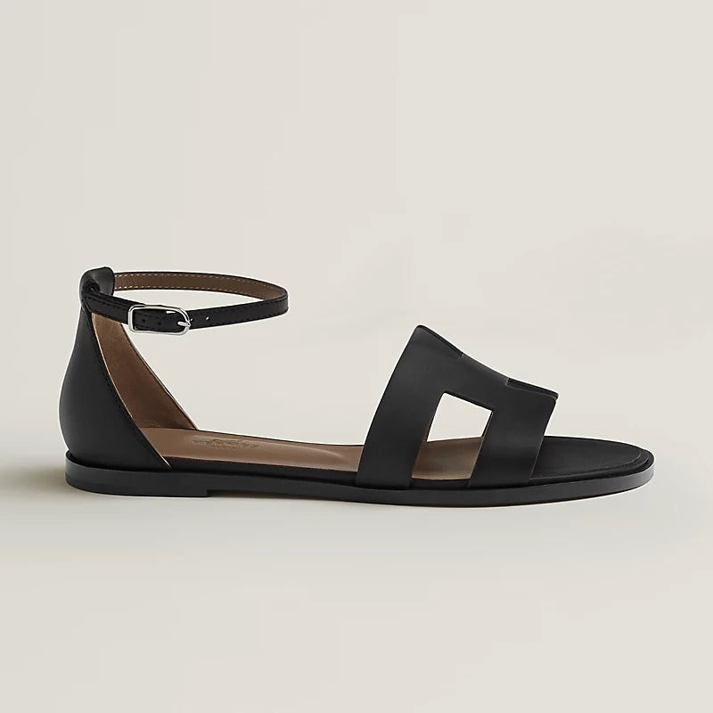 SANTORINI SANDAL NOIR