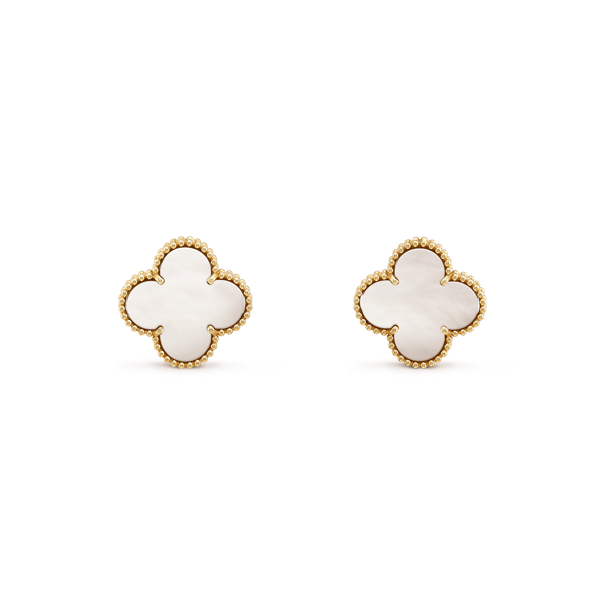 CLOVER MINI GOLD EARRINGS