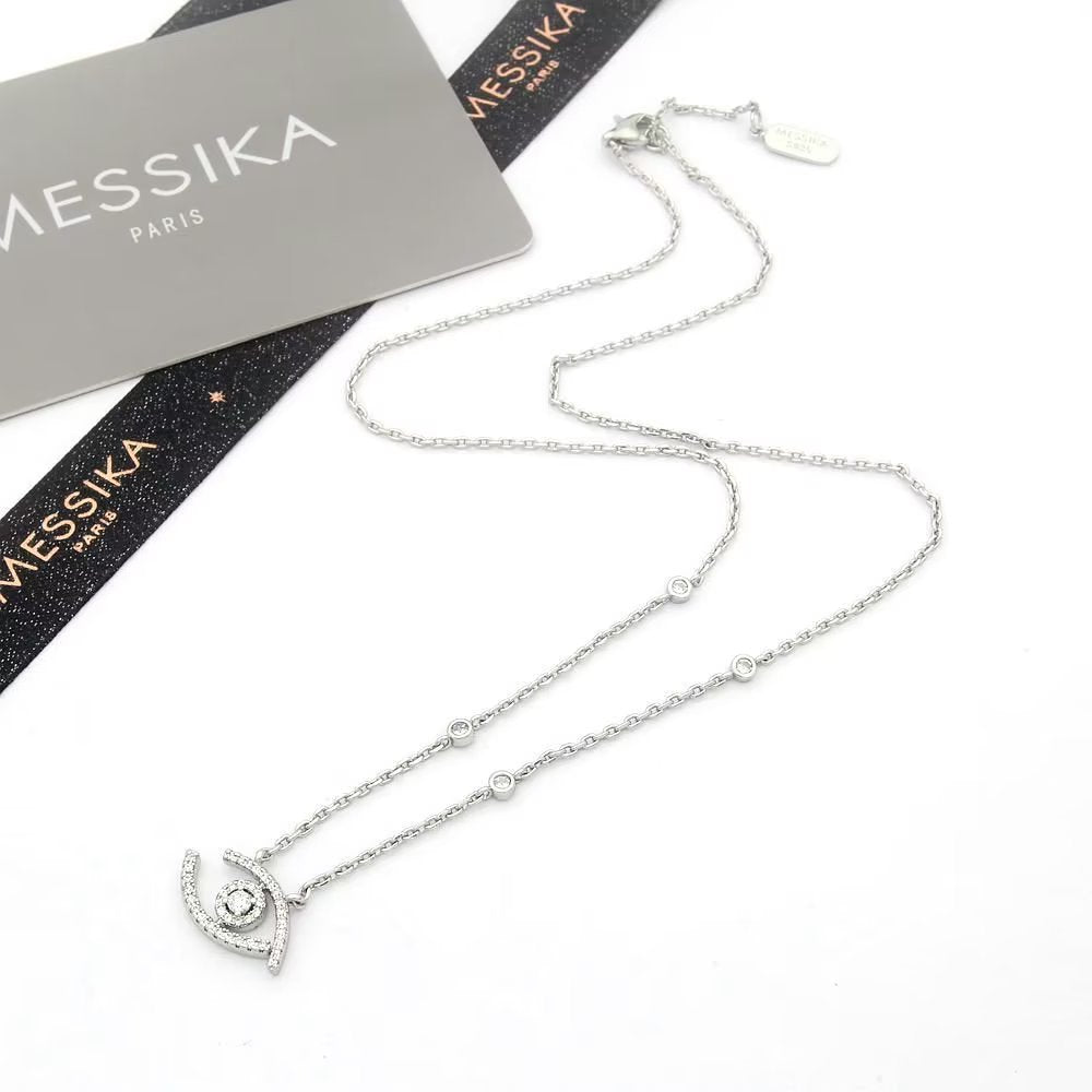 LUCKY EYE PAVED NECKLACE DIAMOND